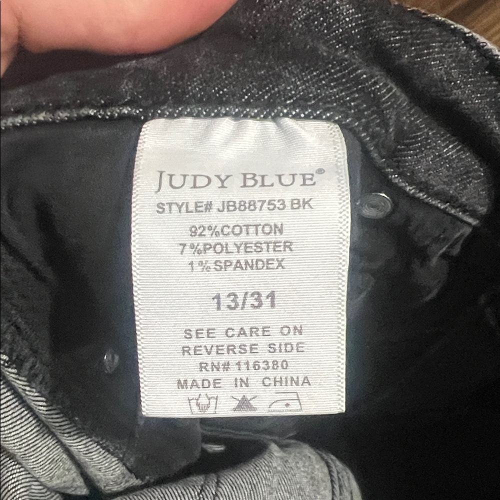 Judy Blue Women's Dark Gray Jeans